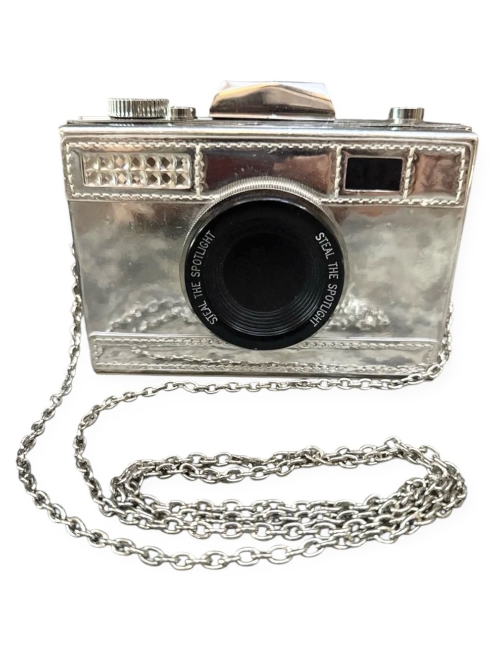 Charming Charlie "Steal the Spotlight" Camera Crossbody Bag EUC